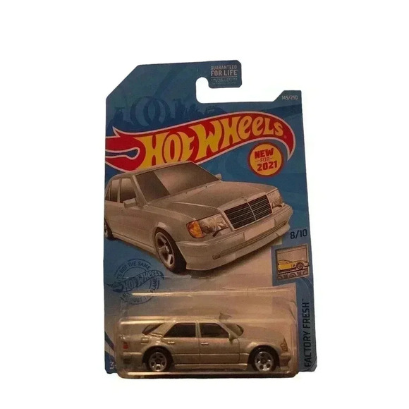 HOT WHEELS 2021 FACTORY FRESH 8/10 - MERCEDES-BENZ 500 E GRAY - Picture 1 of 2